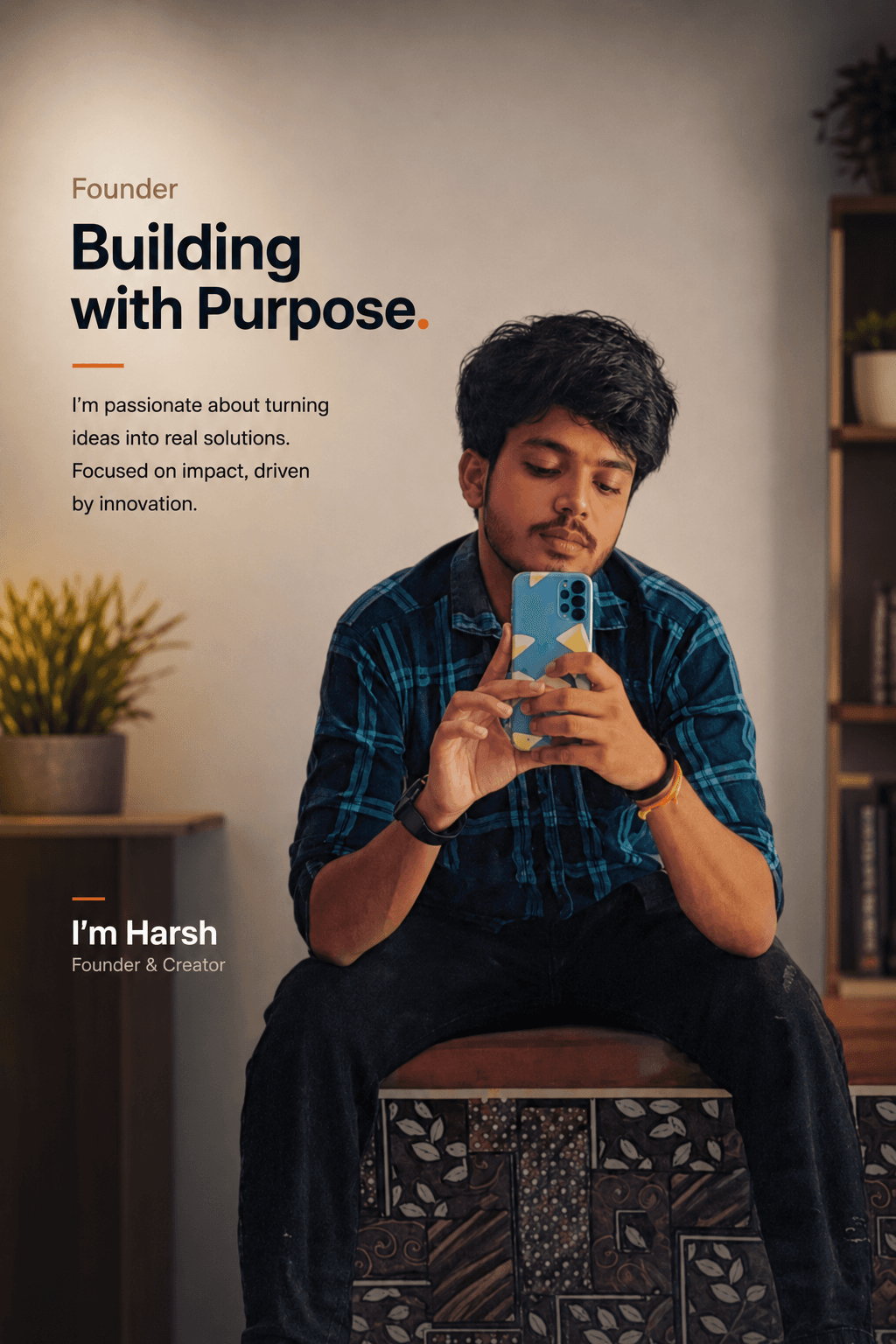 Harsh Pratap Singh — Founder of Harvex Studio